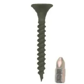 150mm Black Drywall Screws   1 Bit (3 Boxes of 200)