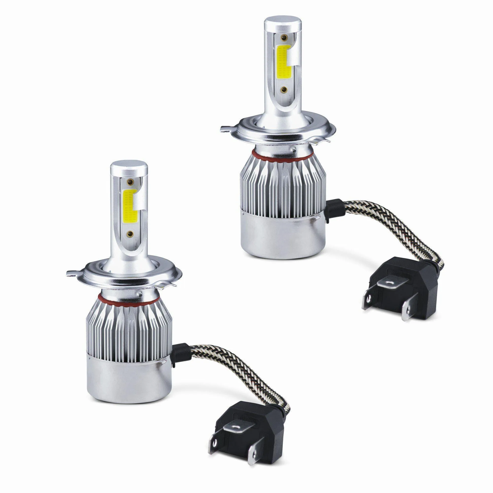 1976 Arctic Cat Z 250 Headlight Bulb High Beam and Low Beam 9003 LED Kit
