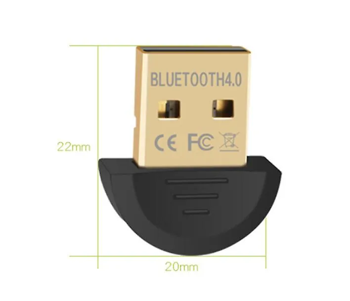 2Pcs Mini Bluetooth 4.0 Dongle,Bluetooth audio receiver usb bluetooth adapter AZ13460
