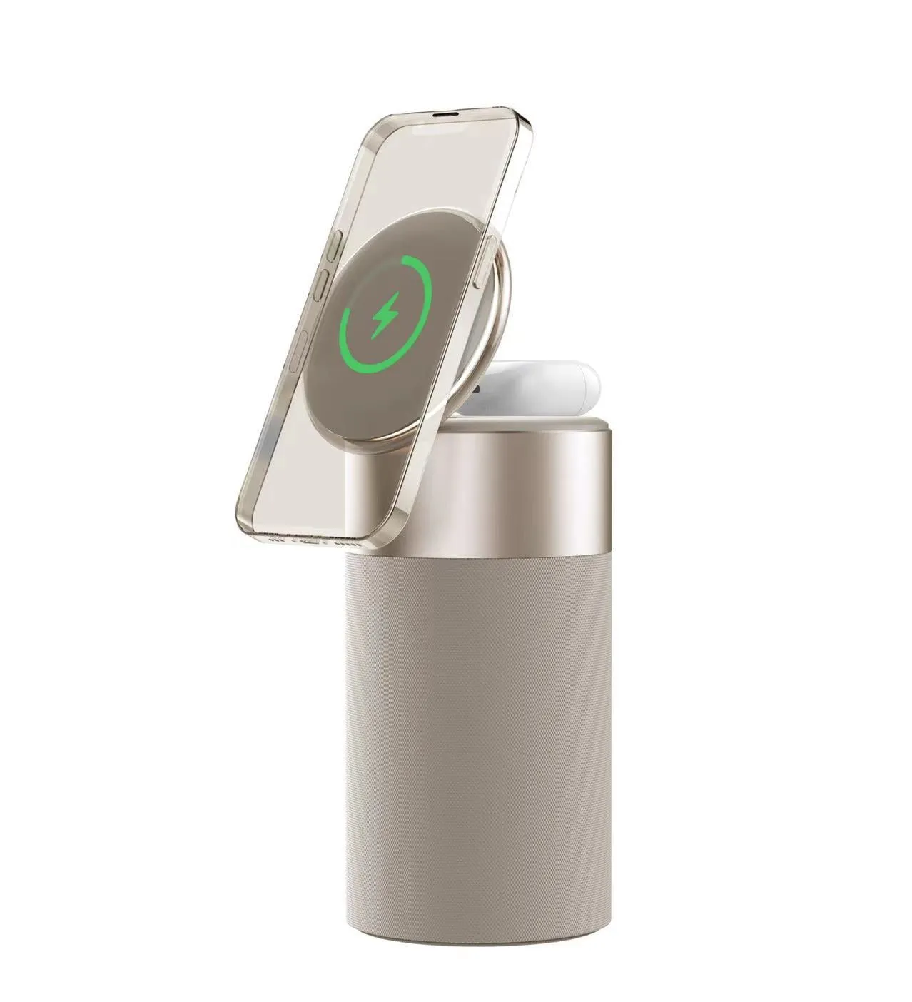 3 In 1 Multi-Function Wireless Charger and Speaker