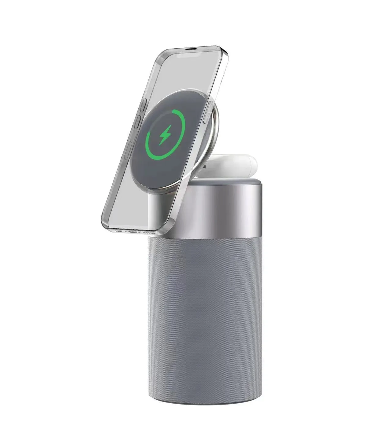 3 In 1 Multi-Function Wireless Charger and Speaker