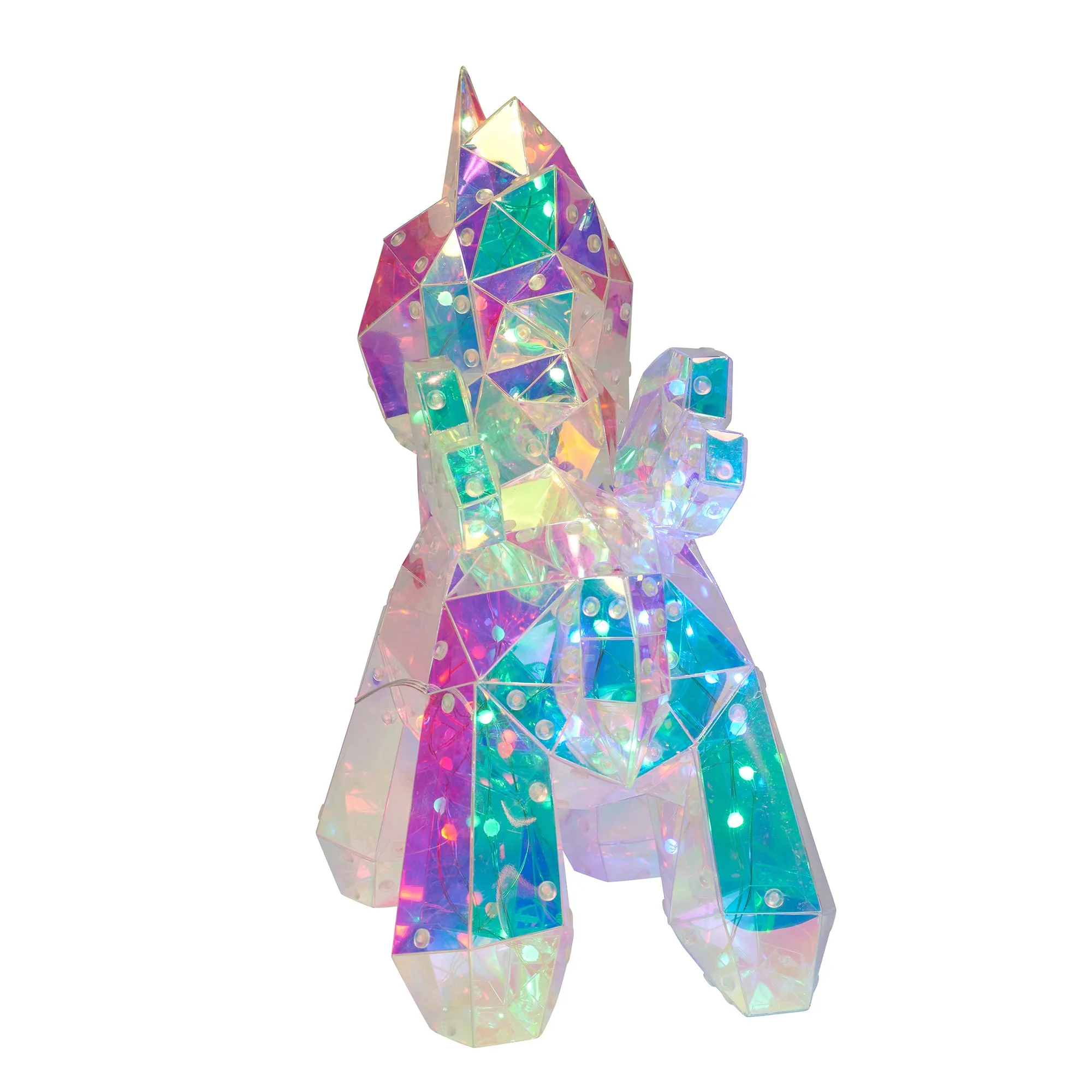 37300-C - Enchanting PET Unicorn LED Lights: Vibrant RGB Glow with USB Power