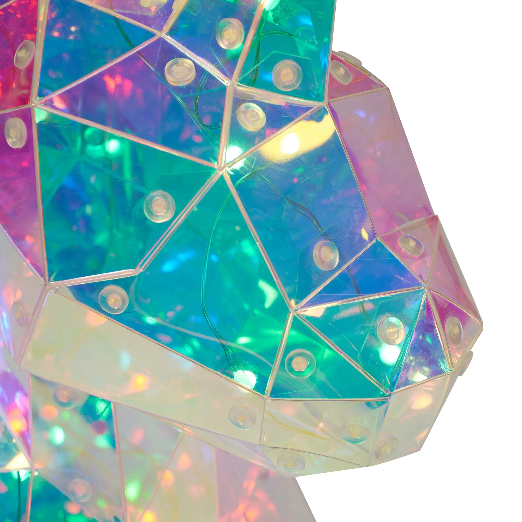 37300-C - Enchanting PET Unicorn LED Lights: Vibrant RGB Glow with USB Power
