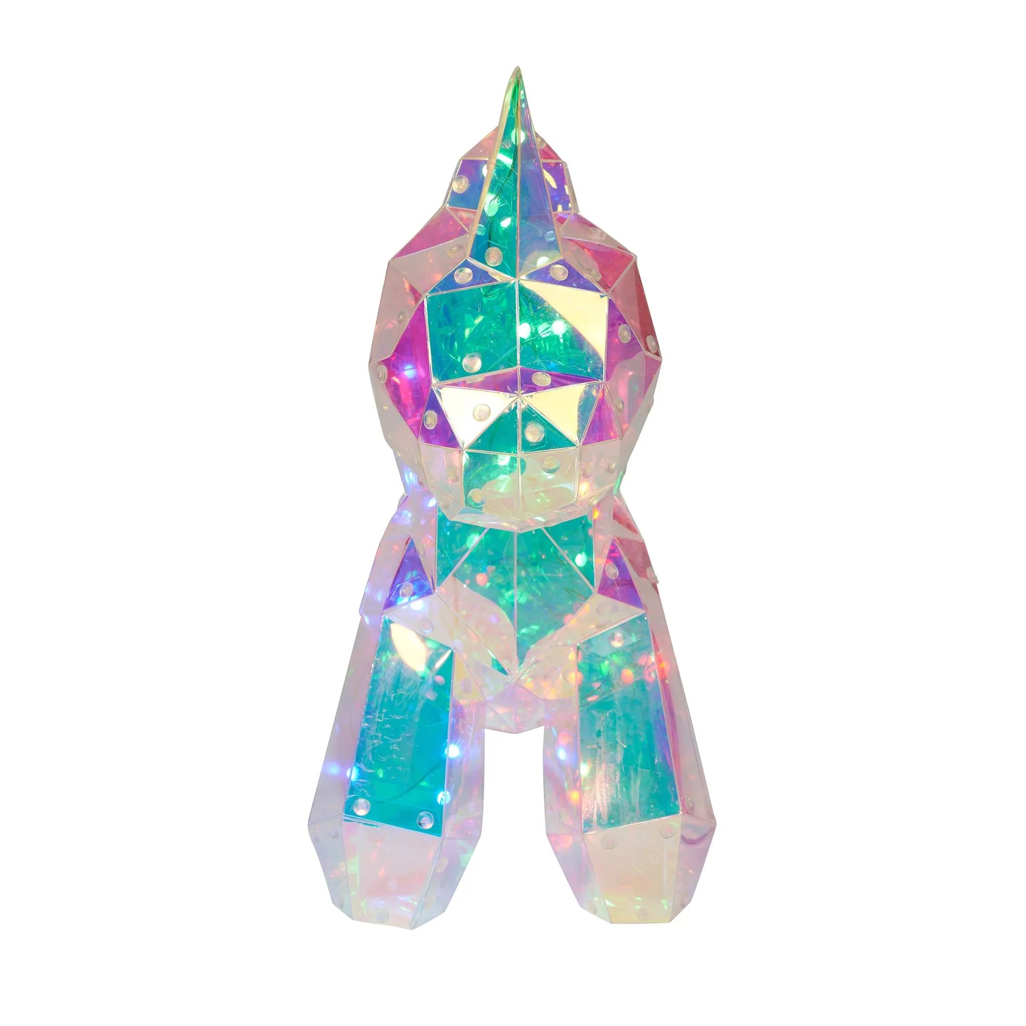 37300-C - Enchanting PET Unicorn LED Lights: Vibrant RGB Glow with USB Power
