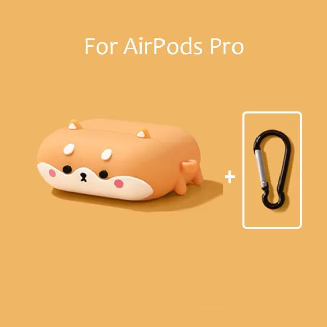 3D Shiba Inu Airpod Case