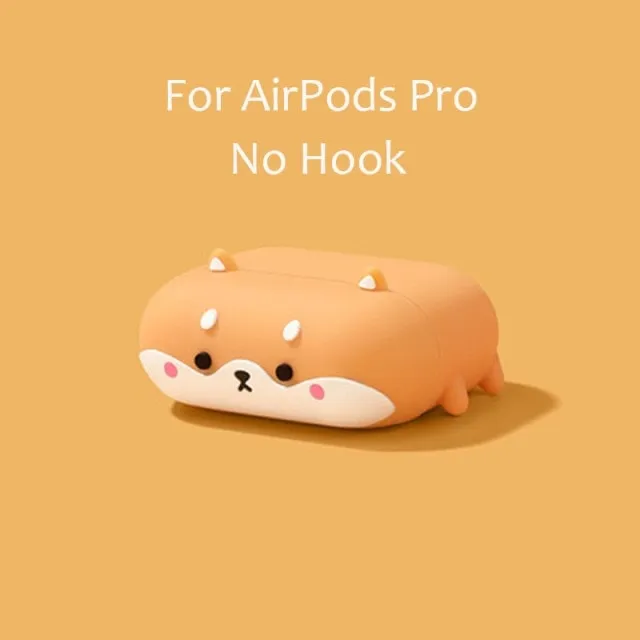 3D Shiba Inu Airpod Case