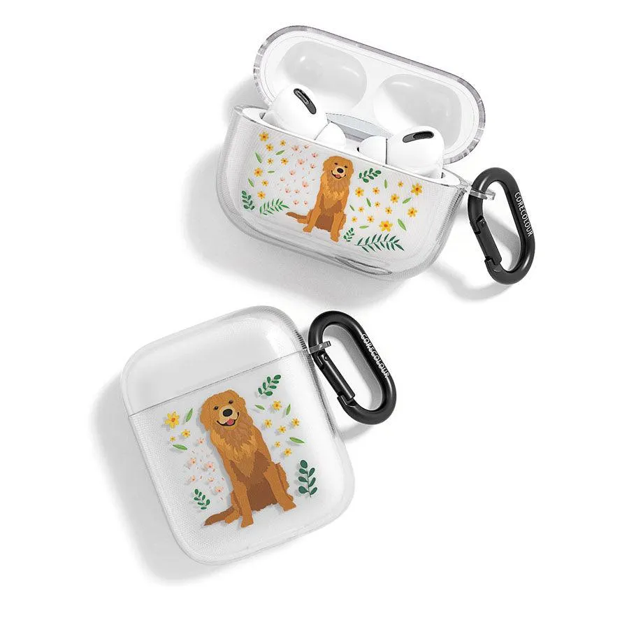 3rd Generation Paw-sitive Pals Golden Retriever AirPods Case