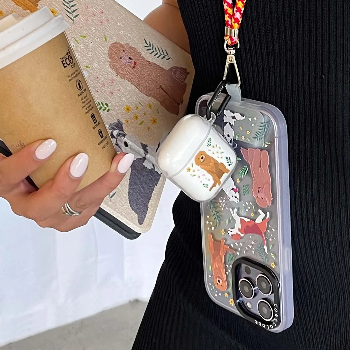 3rd Generation Paw-sitive Pals Golden Retriever AirPods Case