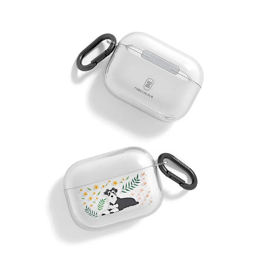 3rd Generation Paw-sitive Pals Schnauzer AirPods Case