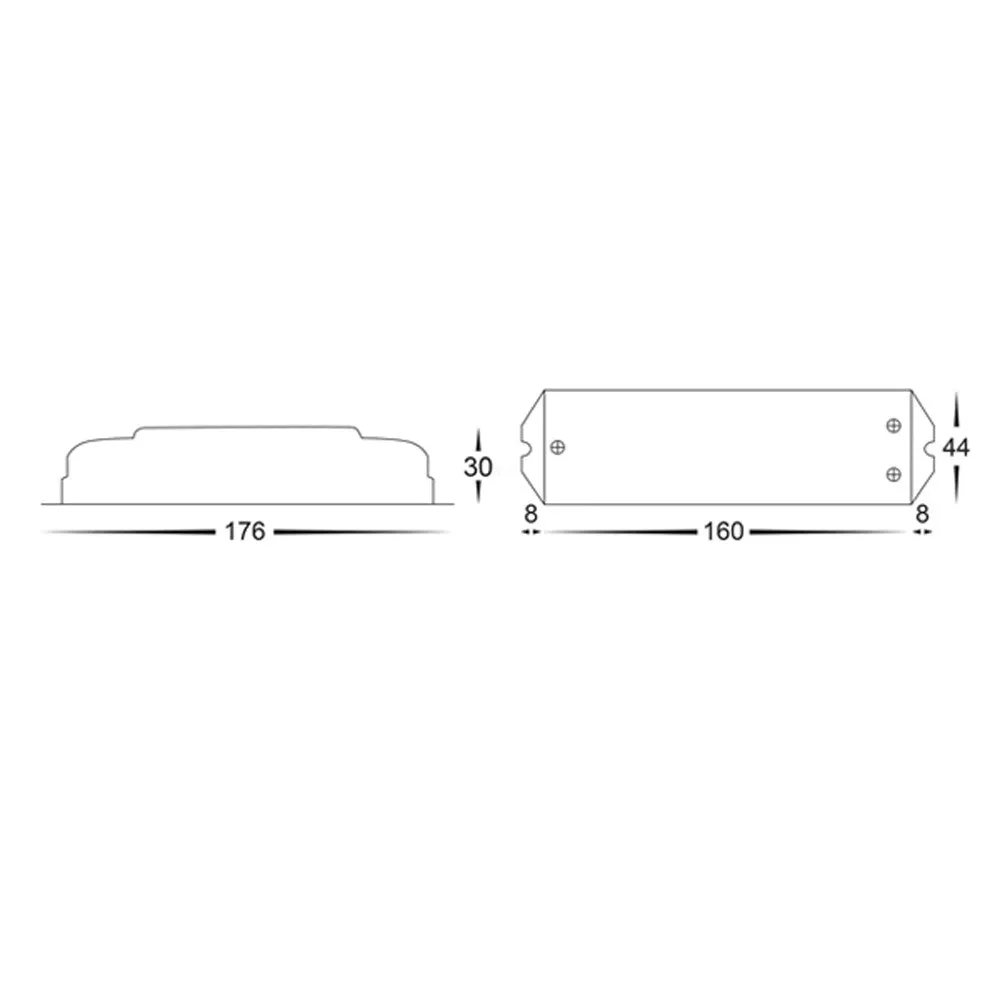 4 Channel Rf Led Strip Receiver White Havit Commercial - Hcp-76242