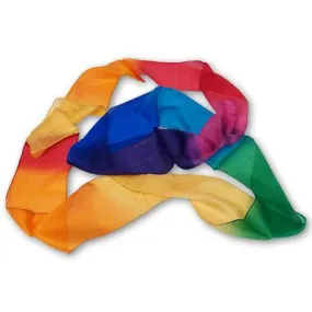 4 inch by 9 foot Multicolor Silk Streamer by Magic by Gosh
