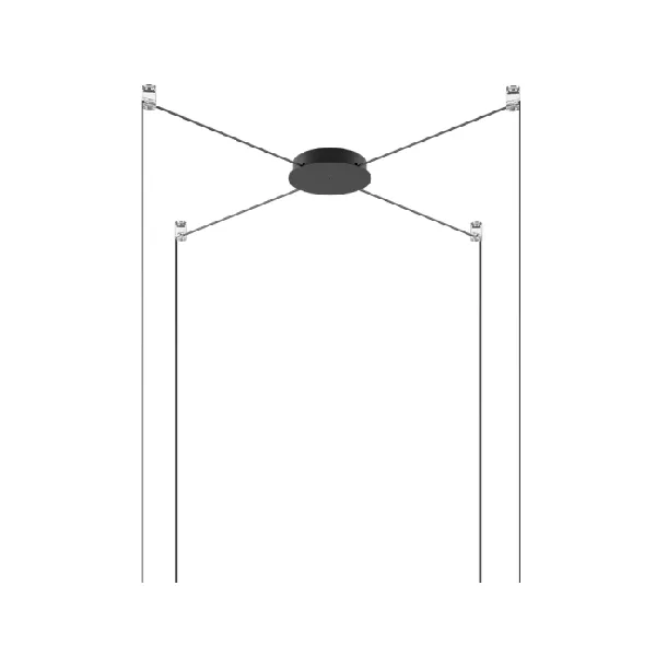 4 Lights Radial Cluster