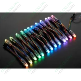 50 Led’s Pack 12mm Neo Pixels Addressable Led Diffused Digital Rgb Pixel Led Light