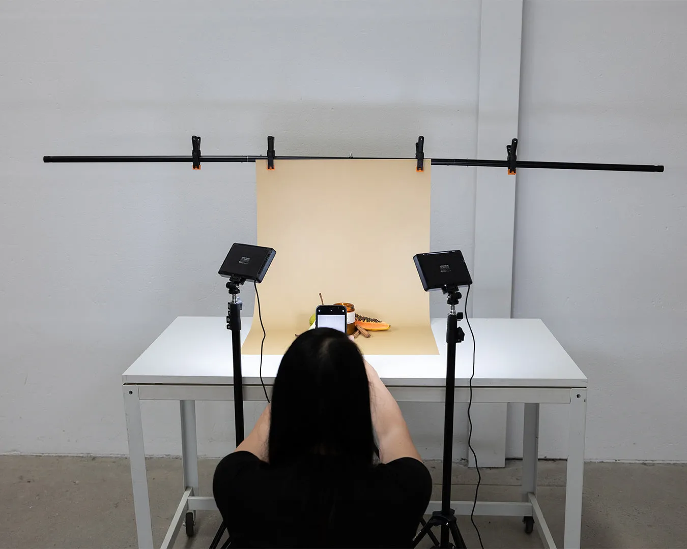 5.5" LED Photography Video Youtube Zoom Lighting Kit with Floor Stands - Crystal Air - Bundle