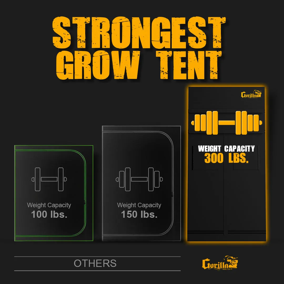 5x5 Grow Tent Kit Pro - Soil with X750