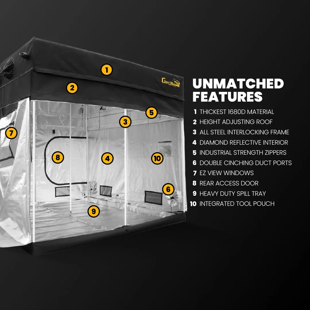 5x5 Grow Tent Kit Pro - Soil with X750