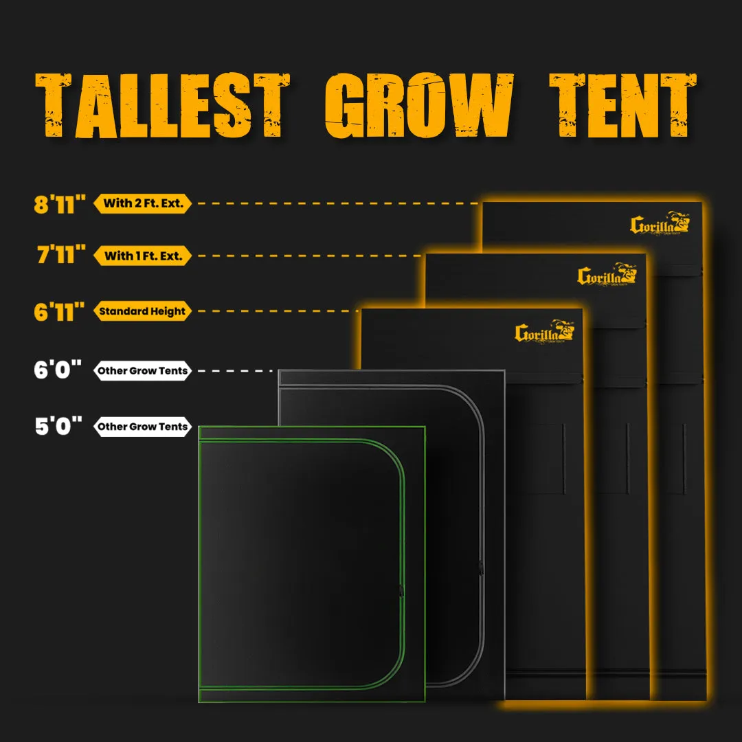 5x5 Grow Tent Kit Pro - Soil with X750