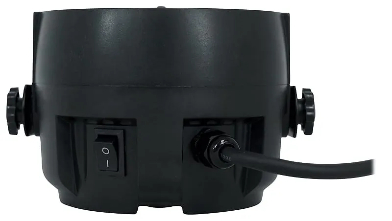 6) Rockville RockPAR TRI LED RGB Compact Par Can DJ DMX Wash Lights Remote Black (6) ROCKPAR TRI BLACK