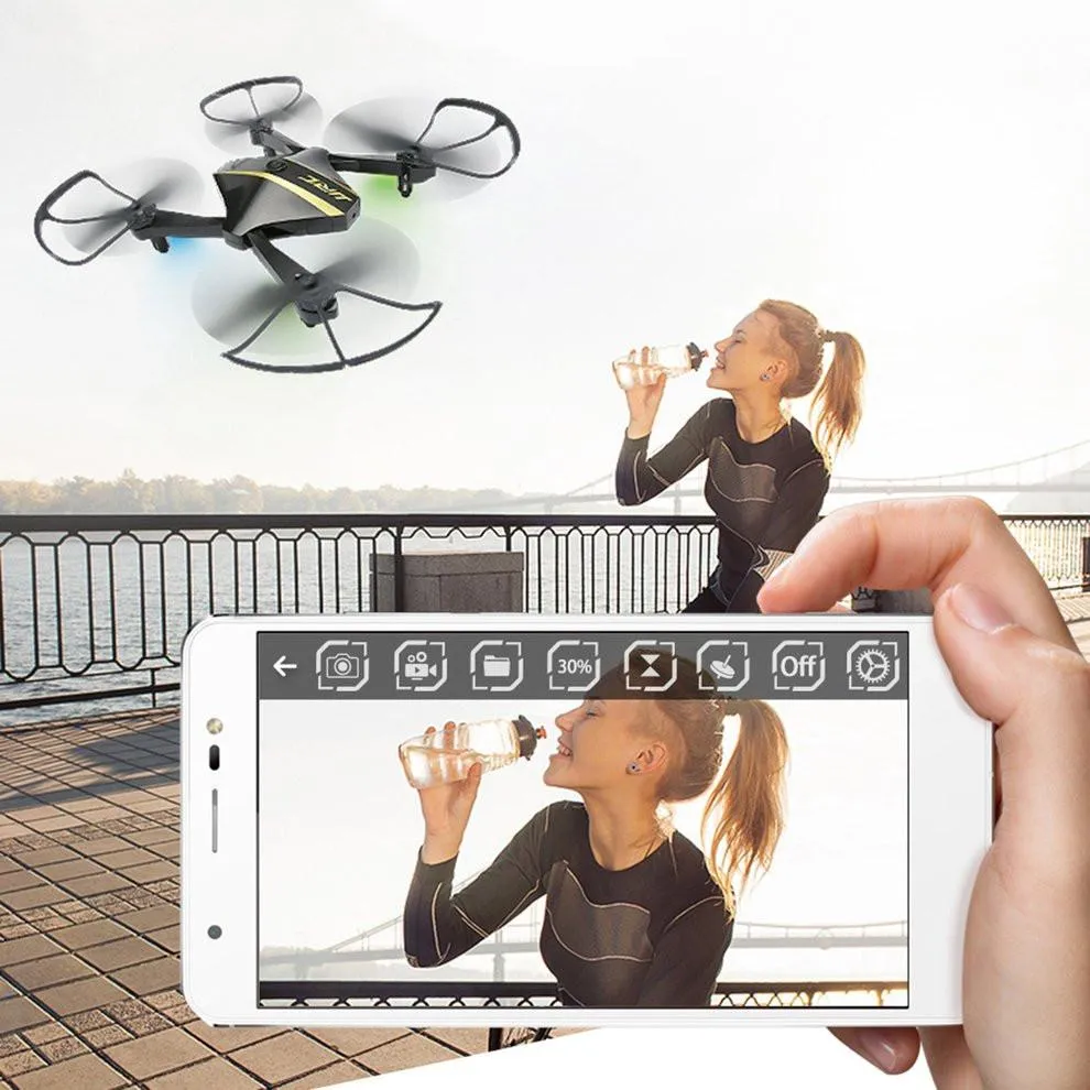 720P WiFi Foldable Headless Quadcopter Drone