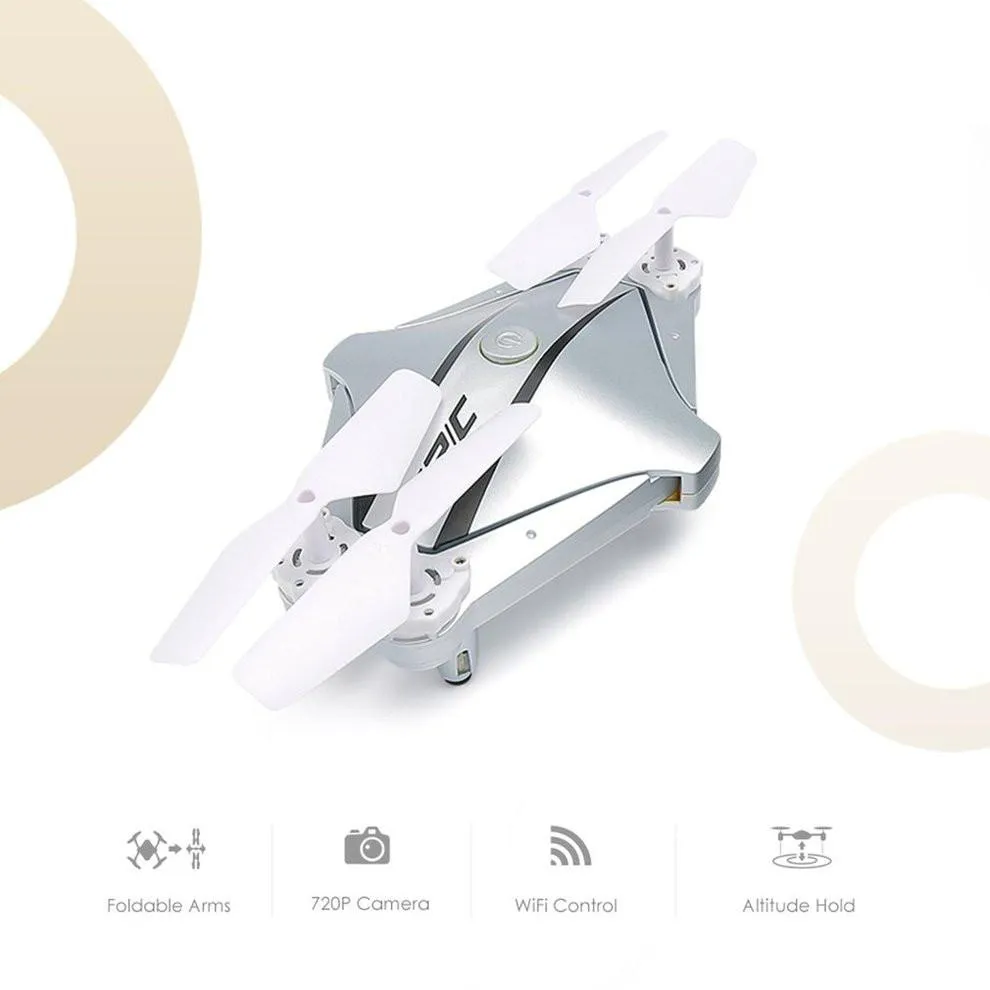720P WiFi Foldable Headless Quadcopter Drone