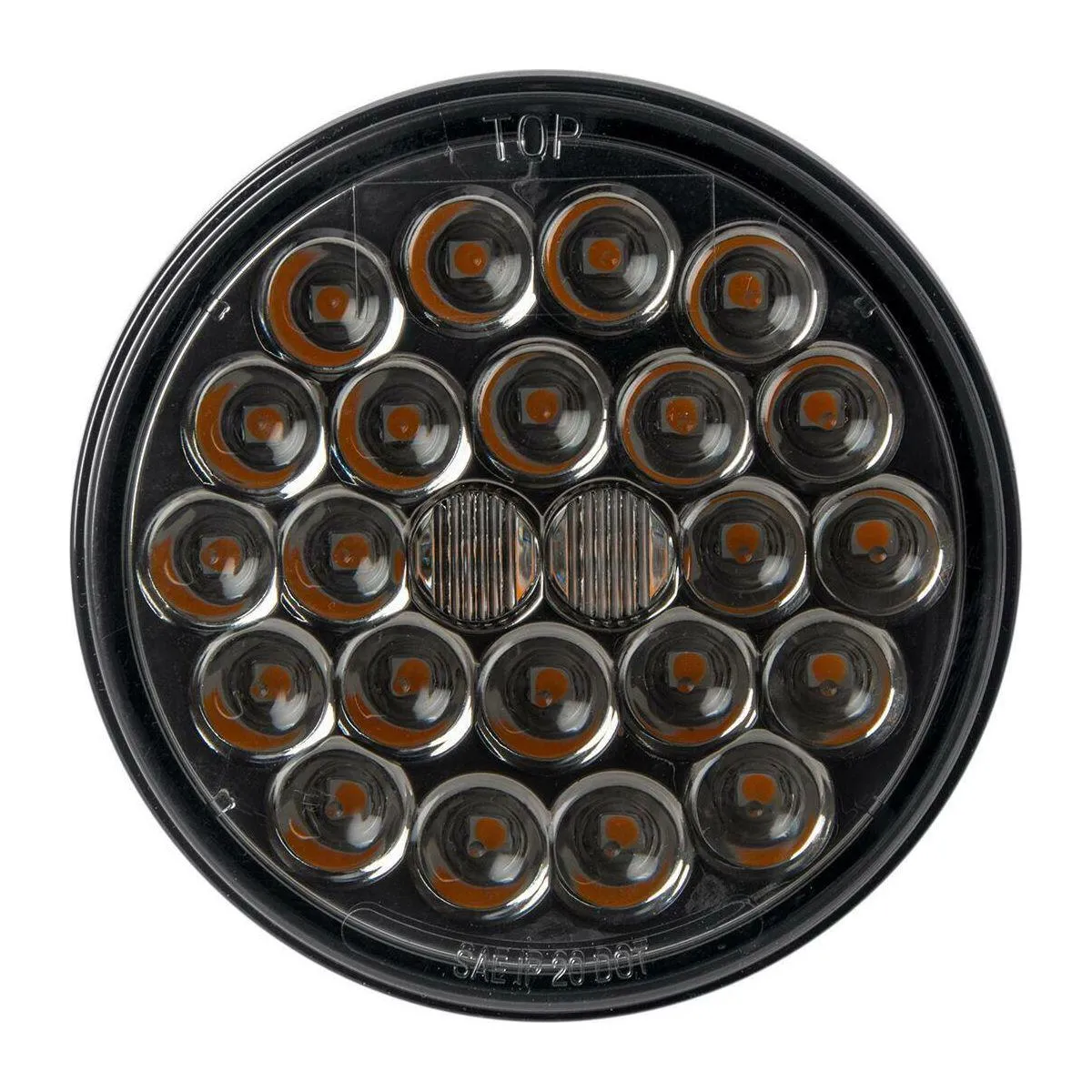 78276BP smoked red led 4" pearl stop turn tail universal mount dot approved new 78276bp