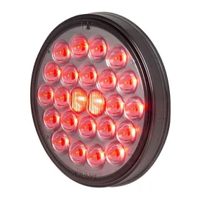 78276BP smoked red led 4" pearl stop turn tail universal mount dot approved new 78276bp