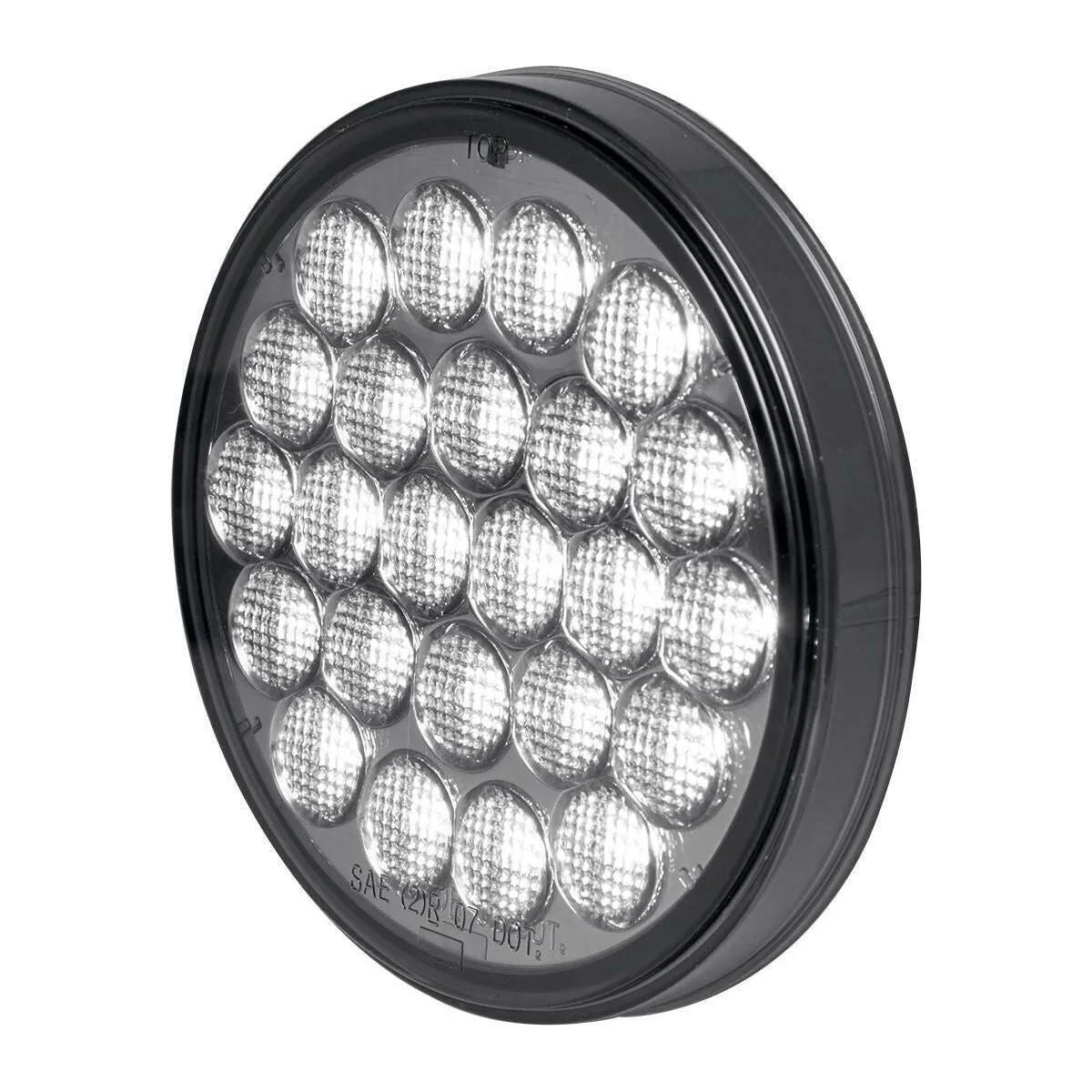78277bp smoked white led 4" pearl driving light universal mount dot approved new 78277bp