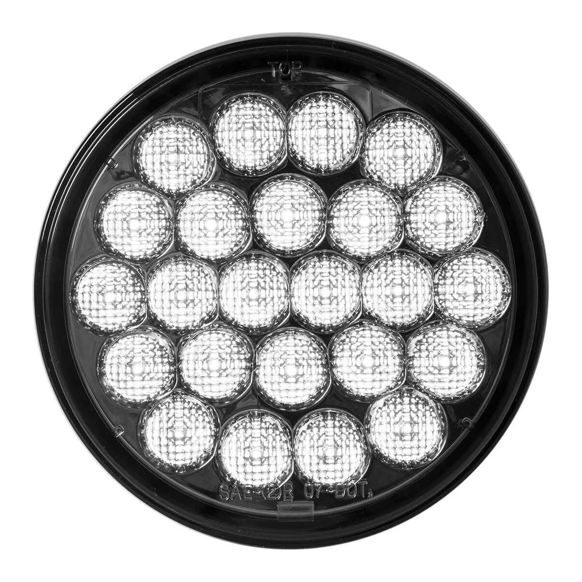 78277bp smoked white led 4" pearl driving light universal mount dot approved new 78277bp