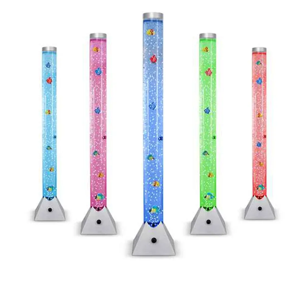 90cm RGB Bubble Lamp with Fish