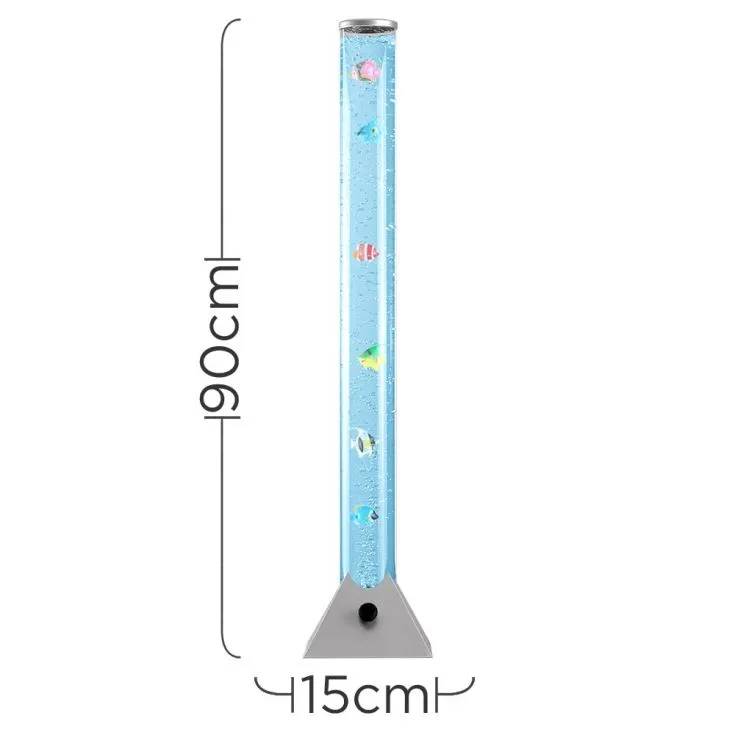 90cm RGB Bubble Lamp with Fish