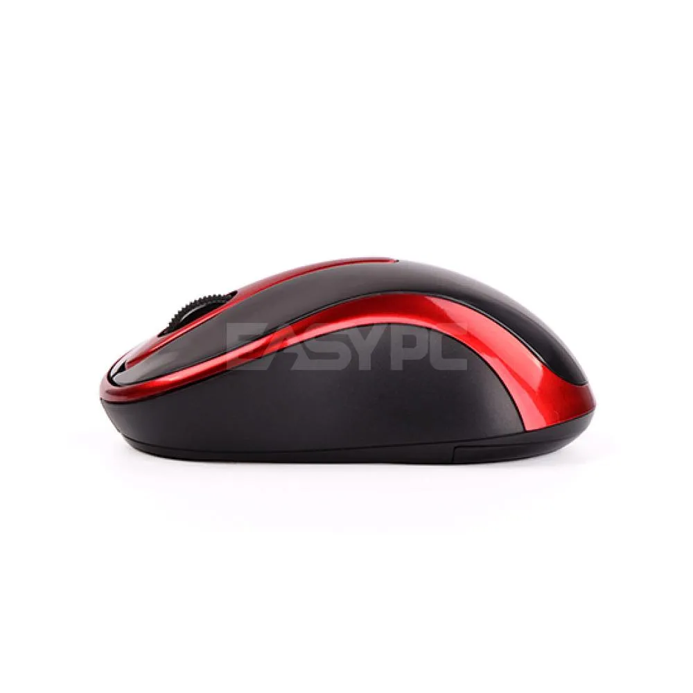 A4Tech G3280N, 1200 DPI, Power Saving, Silen Clicks, 16-in-One gestures, Auto Power Saving, Wireless Optical Mouse Red