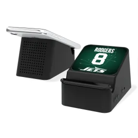 Aaron Rodgers New York Jets 8 Ready Wireless Charging Station and Bluetooth Speaker