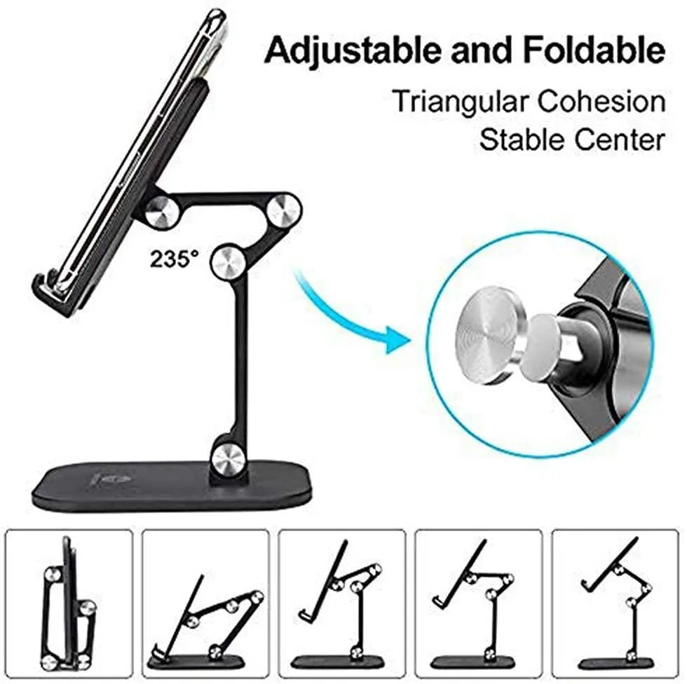 Adjustable Angled Cell Phone Stand for Desk