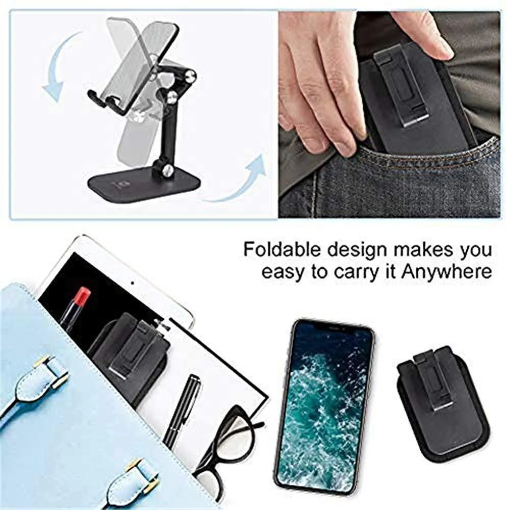 Adjustable Angled Cell Phone Stand for Desk