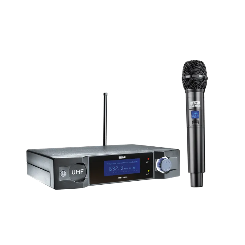 Ahuja Microphone Wireless Single Channel UHF, 1 x Handheld - AWM700UH