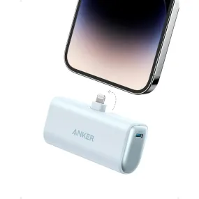Anker Power Bank 621 Powercore 5000mAh 12W Lightning MFI Connector Portable Charger A1645 Anker Power Bank 621 Powercore 5000mAh 12W Lightning MFI Connector Portable Charger A1645