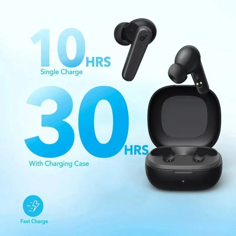 Anker Soundcore R50i NC Noise Cancelling Earbuds with Bluetooth 5.4 & Upto 45 Hours Playtime - Blue