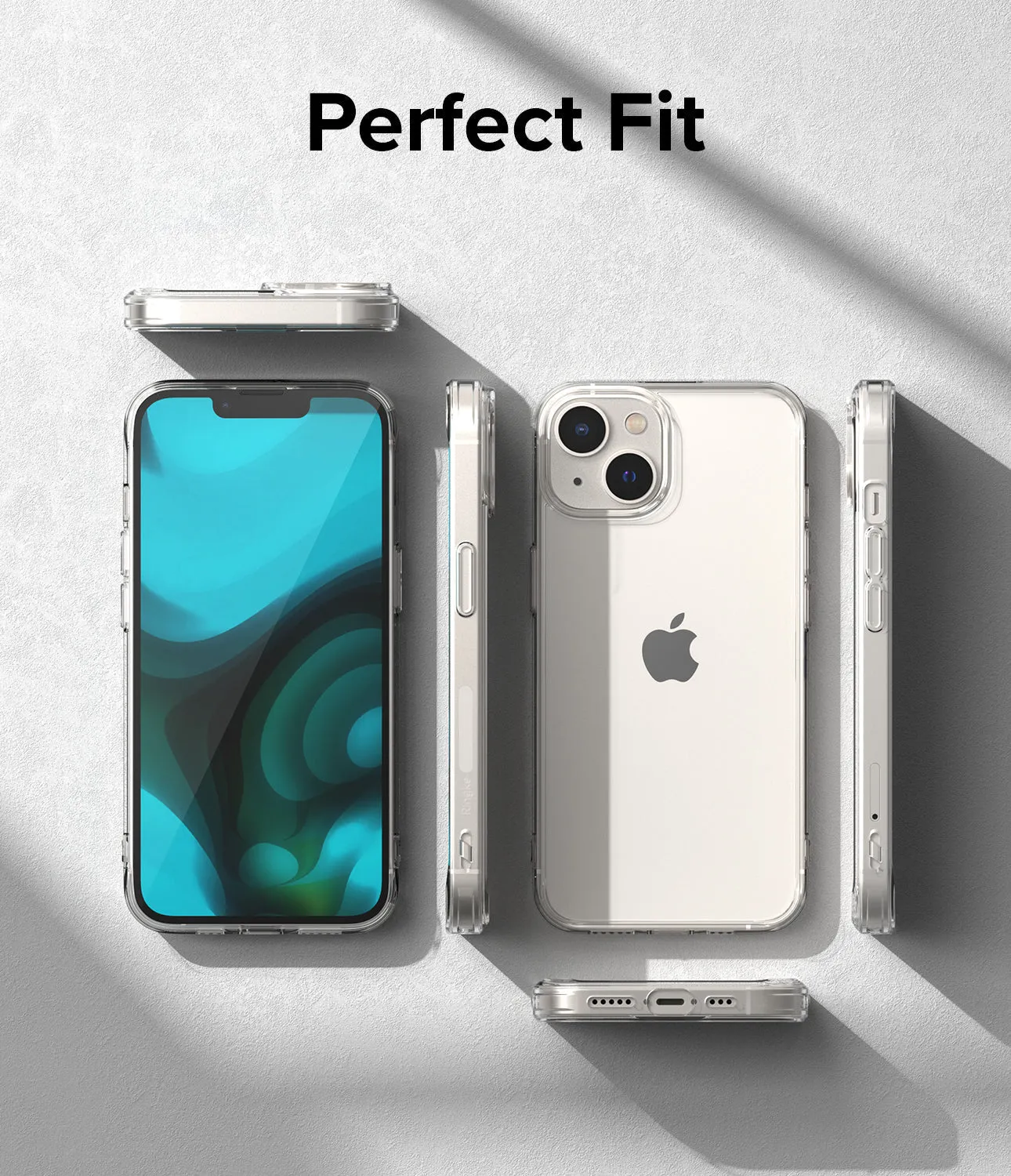 Apple Iphone 14 Case Cover| Fusion Series| Matte Clear