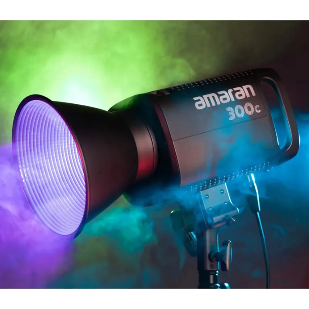 Aputure Amaran 300C 300W RGBWW COB LED Light (Grey) (OPEN BOX)