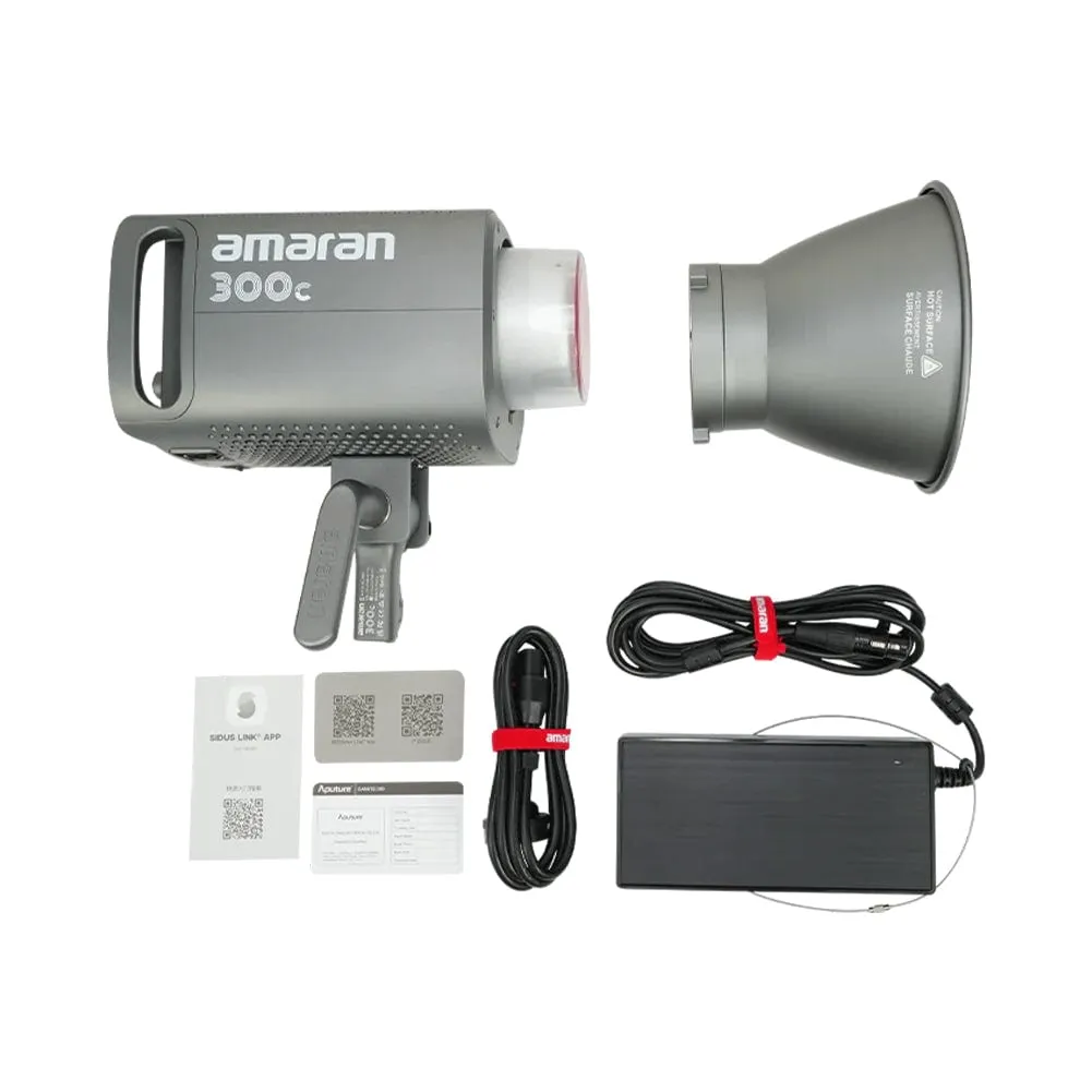 Aputure Amaran 300C 300W RGBWW COB LED Light (Grey) (OPEN BOX)