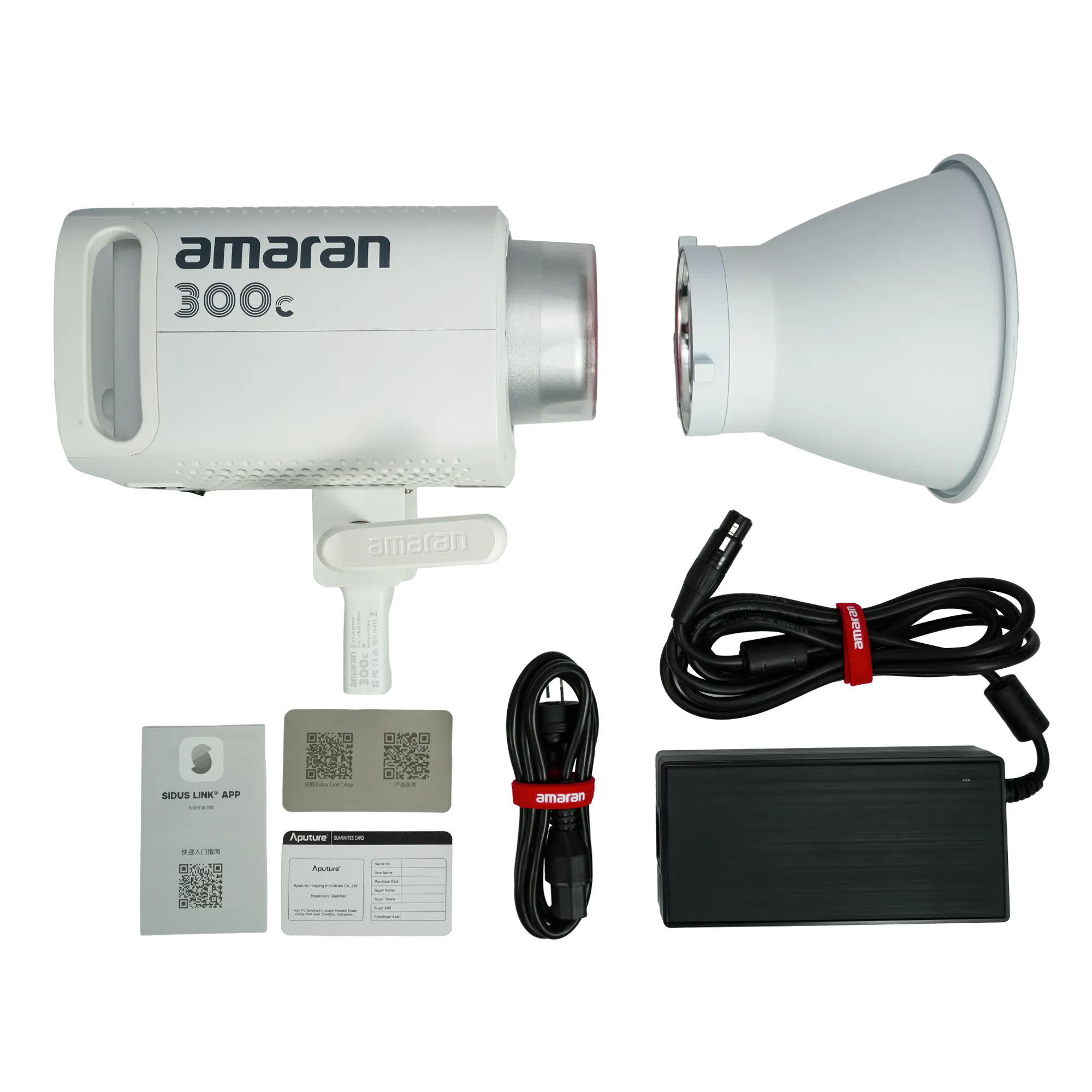 Aputure Amaran 300C 300W RGBWW COB LED Light (White)
