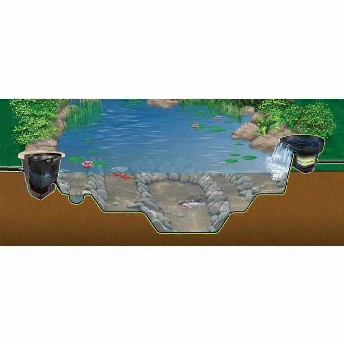 Aquascape Medium Pond Kit 11x16 with 3PL - 3000Pump (MPN 53035)