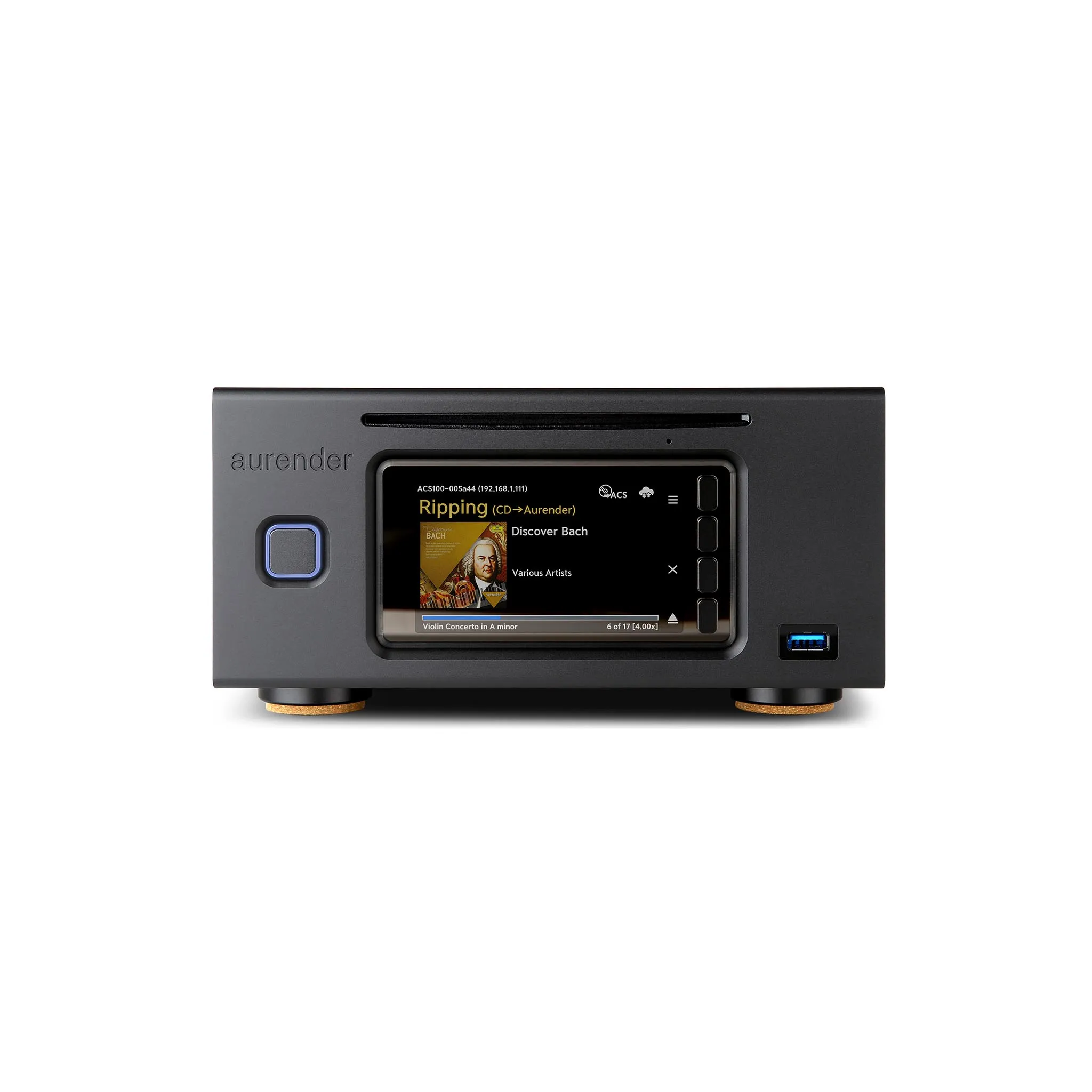Aurender ACS100 Music Server / Streamer / CD Ripper