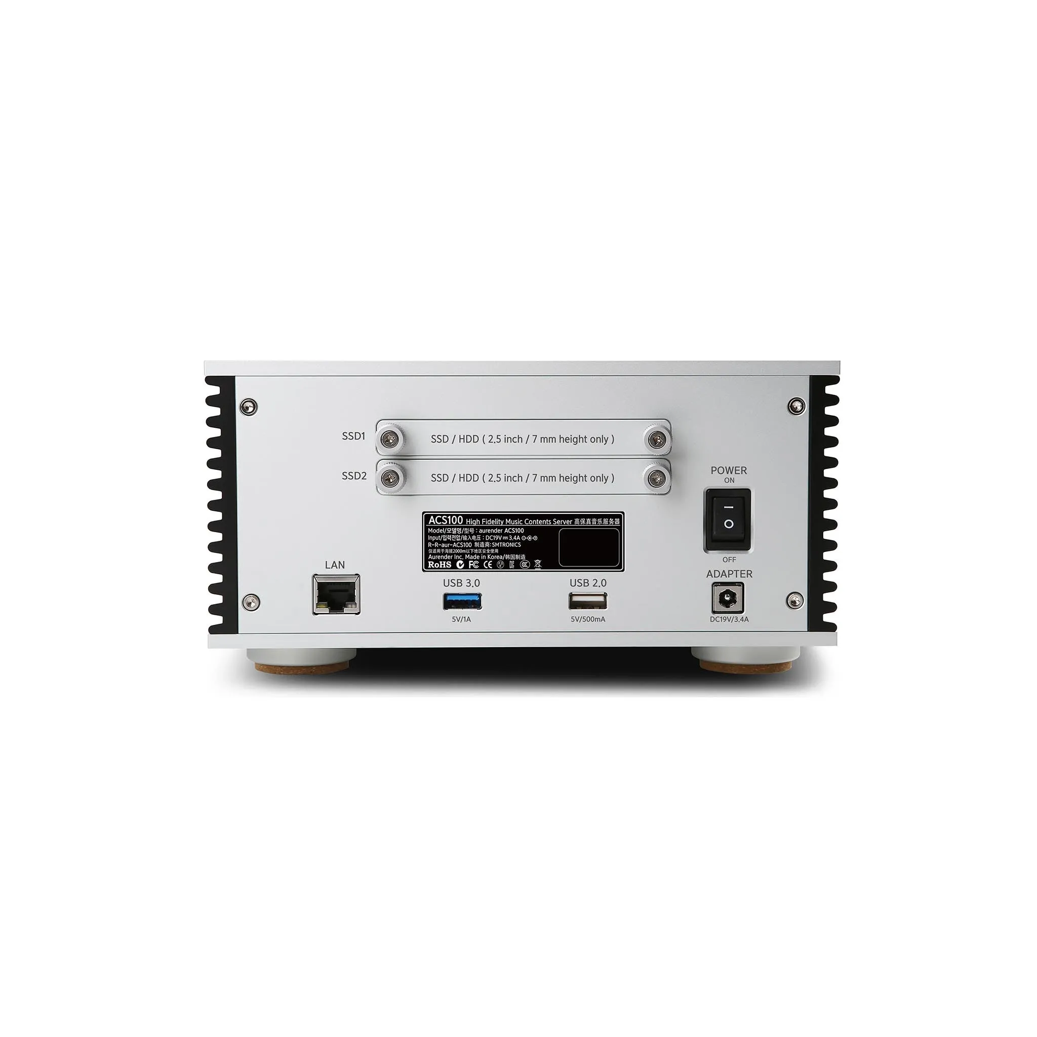 Aurender ACS100 Music Server / Streamer / CD Ripper