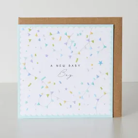 Baby Boy Bunting & Streamers