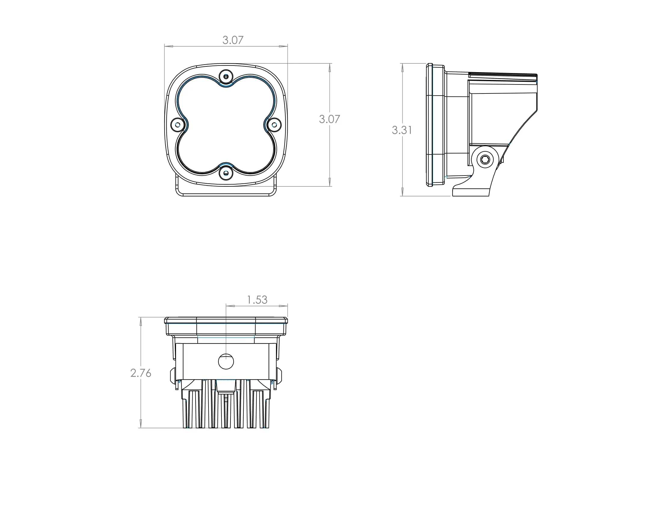 Baja Designs Squadron Pro LED Light Pod