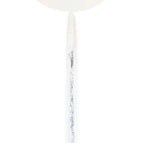 Balloon Tail - Silver   White