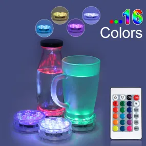 Battery Operated LED Submersible Lights(1 Packs)