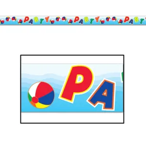 Beach Ball Party Tape 3in x 20ft