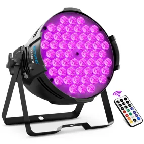 BETOPPER 54 x 3W RGB LED Par Lights LPC007R